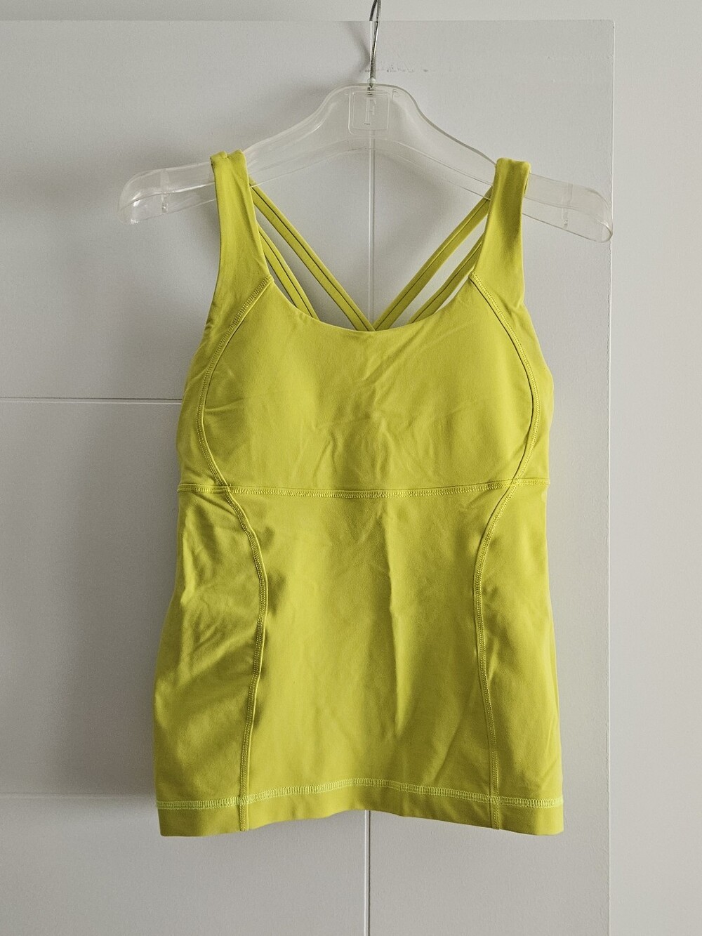 Lululemon 6 Racer Back Tank Top Medium Support Running Hiking
